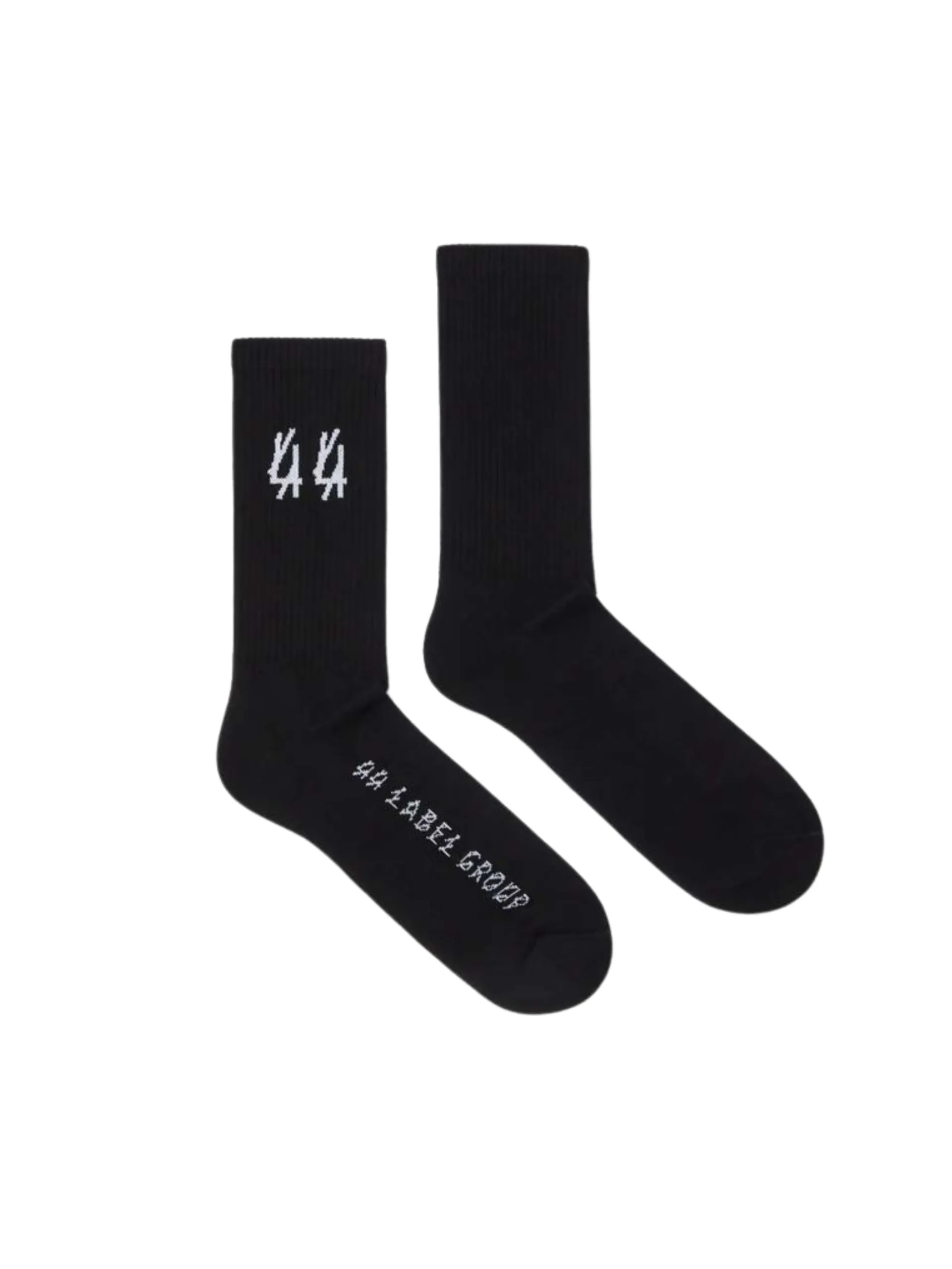 Black Socks With White Logo