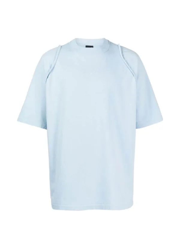 Blue T-Shirt with a Logo